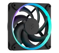 Fractal Design Momentum 12 RGB - Silent PC Case Fan - 120 mm - ARGB Gen 2-16 LEDs - Liquid Crystal Polymer LCP blades - FDB Fluid Dynamic Bearing - Cooling Performance - Black - 3 pack
