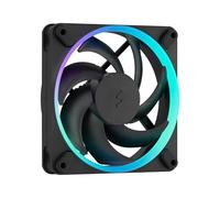 Fractal Design Momentum 12 RGB - Silent PC Case Fan - 120 mm - ARGB Gen 2-16 LEDs - Liquid Crystal Polymer LCP blades - FDB Fluid Dynamic Bearing - Cooling Performance - Powerful Airflow - Black