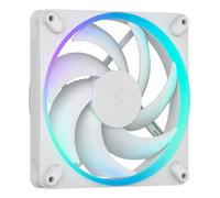 Fractal Design Momentum 14 RGB - Silent PC Case Fan-140 mm - ARGB Gen 2-20 LEDs-Liquid Crystal Polymer LCP blades-FDB Fluid Dynamic Bearing-Cooling Performance-Powerful Airflow-Quiet Operation-White