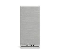 Fractal Mood (Light Grey) SFF Case Mini ITX Requires SFX/SFX-L PSU 1 Fan PCIe 4.0 Riser Card USB-C 325mm GPU & 280mm Radiator Support