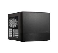 Fractal Design Node 804 - Black - Compact Computer Case - mATX - High Airflow - Modular interior - 3x Fractal Design Silent R2 120mm Fans Included - Water-cooling ready - USB 3.0 -Window Side Panel