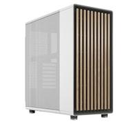 Fractal Design North Chalk White Mesh Mid Tower Case - White