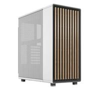 Fractal Design North Chalk White White Solid Case Atx Fine Mesh Side 2 Fans Usb-
