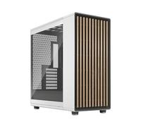 Fractal Design North XL Chalk White TG - Three 140mm Aspect PWM Fans Included - USB Type C - E-ATX Airflow Full-Tower PC Gaming Chassis