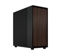 Fractal North XL Charcoal Wood with Mesh Side Panel Mid Tower Case