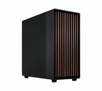 Fractal North XL Charcoal Wood with Mesh Side Panel Mid Tower Case