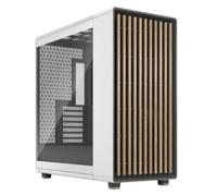 Fractal Design North XL Chalk White TG- three 140mm Aspect PWM fans included- Type C USB- EATX airflow full tower PC gaming case