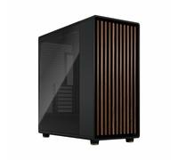Fractal Design North XL Full Glass Mid Tower E-ATX Case - Black Walnut Front