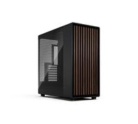 Fractal Design North XL RC Charcoal Black TG Dark - Reverse Connection Motherboard Compatible - three 140mm Aspect PWM fans included- Type C USB - ATX airflow full tower PC gaming case