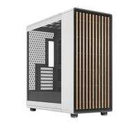 Fractal Design North XL RC Tempered Glass Mid Tower PC Case - Chalk White