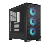 Fractal Design Pop 2 Air RGB Tempered Glass Mid Tower PC Case - Black