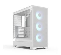 Fractal Design Pop 2 Air RGB Tempered Glass Mid Tower PC Case - White
