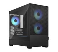 Fractal Pop Mini Air RGB Black MicroATX Tempered Glass PC Case