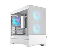 Fractal Design Pop Mini Air RGB White Core - Tempered Glass Clear Tint - Honeyco