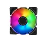 Fractal Design Prisma AL-12 - 120mm Silent Computer Fan - Six addressable RGB LEDs - ARGB - Optimized For Silent Computing and High Airflow - LLS Bearings - TripWire Technology - RGB (1-pack)