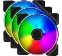 Fractal Design Prisma AL-12 PWM 120mm ARGB Chassis Fans (3-Pack)