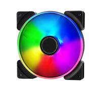 Fractal Design Prisma AL-14 - 140mm Silent computer Fan - PWM Control - Six LEDs - ARGB - Optimized For Silent Computing - High Airflow - LLS Bearings - TripWire Technology - RGB (3-pack)