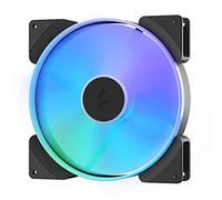 Fractal Design Prisma AL-18 PWM 180 mm Addressable RGB LED LLS Bearing Computer Case Fan (2-pack)