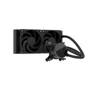 Fractal Design Radius 240, Black - AIO Water Cooling | High-performance AIO CPU cooler with Dynamic 3 fans, integrated cabling, and easy installation.