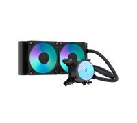 Fractal Design Radius 240 RGB Black Processor All-in-one liquid cooler 12 cm 1 pc(s)