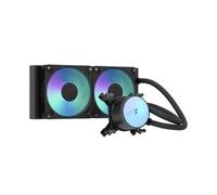 Fractal Design Radius 240 RGB, Black - AIO Water Cooling | High-performance AIO CPU cooler with Dynamic 3 fans, integrated cabling, and easy installation.