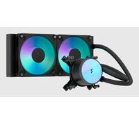 Fractal Design Radius 240 RGB Black Processor All-in-one liquid cooler 12 cm 1 pc(s)