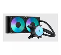 Fractal Design Radius 240 RGB Black Processor All-in-one liquid cooler 12 cm 1 pc(s)