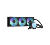 Fractal Design Radius 360 RGB, Black - AIO Water Cooling | High-performance AIO CPU cooler with Dynamic 3 fans, integrated cabling, and easy installation.