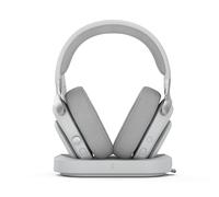 Fractal Design Scape Light - Wireless PC Gaming Headset - Detachable Flip-To-Mute Microphone with Noise Cancellation - Battery Life Up To 40 Hours - Configurable Ambient Lighting - Gray