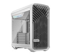 Fractal Design Torrent Compact, Mid Tower w/ Tempered Glass, White, 2x 180mm Fan
