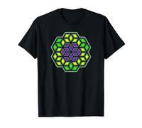 Fractal Evolution Experience Spiritual Festival Yoga Wear T-Shirt