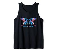 Fractal Fantasy Dragons - Imagine Tank Top