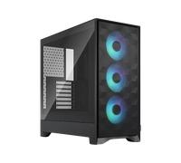 Fractal Design Pop 2 Air Tempered Glass Mid Tower ATX Gaming PC Case - Black TG RGB
