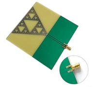 Fractal Geometry Antenna Module Board for RF Applications, UWB Compatible, Interface for SMA, Size 98 x 98MM