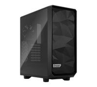 Fractal Meshify 2 Compact Black Mid Tower Tempered Glass PC Case