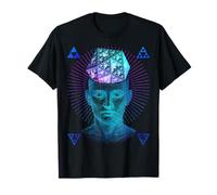 Fractal Mind Geometry Visionary Sierpinski Sacred Math T-Shirt