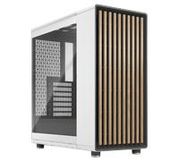 Fractal North TG Mid Tower Case - White