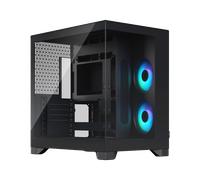 Fractal Pop 2 Vision Black RGB Dual Chamber Mid Tower Tempered Glass P