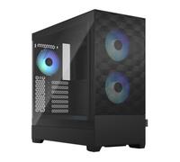 Fractal Pop Air RGB Black Mid Tower Tempered Glass PC Case