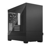 Fractal Design Pop Mini Silent Black Tg Gaming Case W/ Clear Glass Window Micro FD-C-POS1M-02