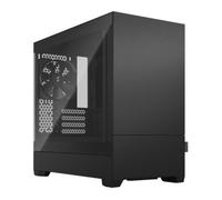 Fractal Design Pop Mini Silent Black Tg Gaming Case W/ Clear Glass Window Micro FD-C-POS1M-02