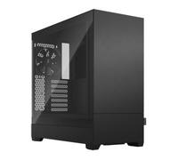 Fractal Design Pop Silent Tempered Glass Mid-Tower ATX PC Case - Black