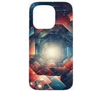 Fractal Space Pattern Case for iPhone 15 Pro