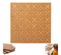 Fractal Tray Puzzle - Fractal Tray Puzzle Hilbert Curve, Impossible Difficult Challenging Space-Filling Curve Design, Reverse Thinking Brain Teaser Gift for Logic, Focus Stress Relief (B)