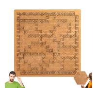 Fractal Tray Puzzle, Irregular Fractal Puzzles for Adults, Challenging Reverse Thinking Experience with Frame, Boost Problem Solving Skills C