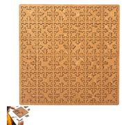 Fractal Tray Puzzles, fractal puzzles for adults, Reverse Thinking Challenge, Framed, Suitable for Brain Training Games (#3)