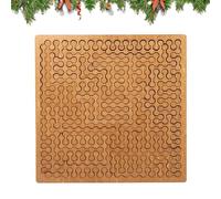 Fractal Tray Puzzles, Hard Difficult Wooden Jigsaw Puzzles For Adults, Impossible Puzzle, Mind Bending Wooden Jigsaw Puzzle, Unique Irregular Creative Labyrinth, For Family Friends (D.)
