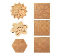 Fractal Tray Puzzles, Hilbert Curve Fractal Tray Puzzle, Hard Irregular No Image Fractals Puzzles for Adults, Reverse Thinking Challenging, Mind-Bending Brain Teaser, Family Party Gift (#G)