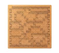 Fractal Tray Puzzles, Impossible Difficult Wooden Jigsaw Puzzles for Adults, Mind Bending Reverse Thinking Challenging No Image Puzzles, Unique Irregular-Shaped Wooden Puzzle (Cloud B)