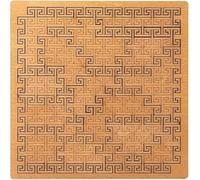 Fractal Tray Puzzles, Irregular Wooden Jigsaw, Reverse Thinking Challenge, Framed, Suitable for Brain Training Games(C)